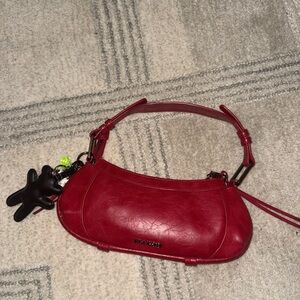 Steve Madden Chevy Red Shoulder Bag